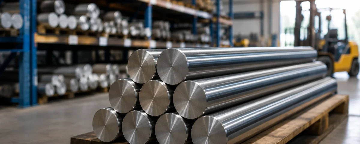 Precision ground round bar inventory for just-in-time delivery Chicago