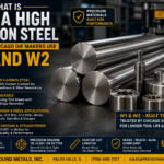 W1 and W2 ultra high carbon steel round bar for die making