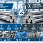 303 vs. 304304L Stainless Steel Round Bar